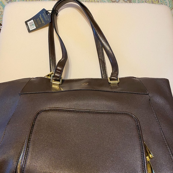 NWT - Tutilo Large New York Bag with Laptop Compartment for Women - Picture 7 of 9